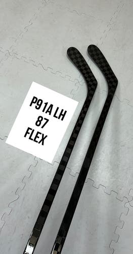Senior(2x)Left P91A (DRURY) 87 Flex PROBLACKSTOCK Pro Black Out Pro Unbranded Stock Hockey Sticks