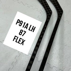 Senior(2x)Left P91A (DRURY) 87 Flex PROBLACKSTOCK Pro Black Out Pro Unbranded Stock Hockey Sticks