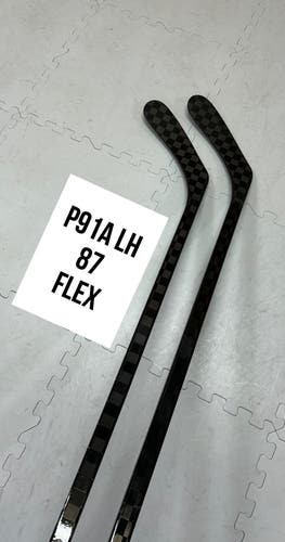 Senior(2x)Left P91A (DRURY) 87 Flex PROBLACKSTOCK Pro Black Out Pro Unbranded Stock Hockey Sticks