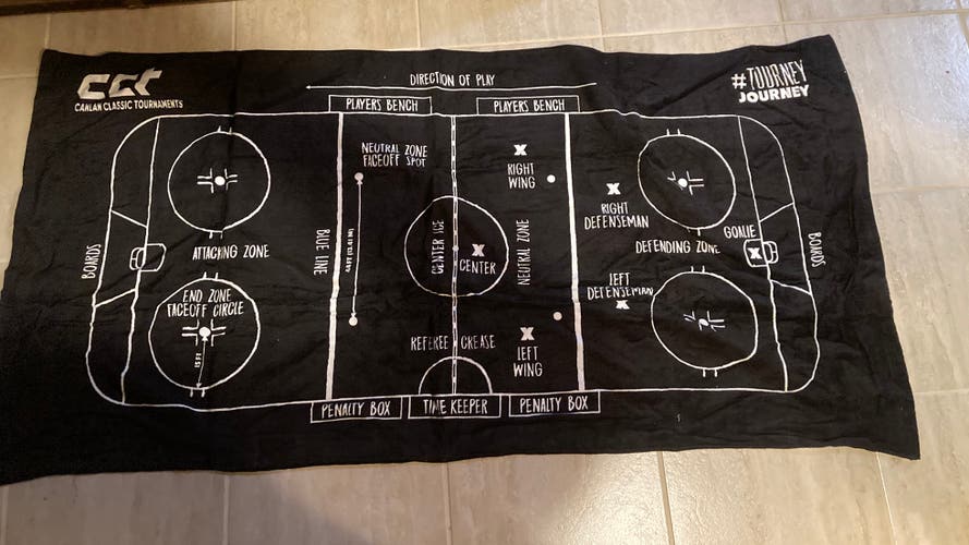 Mens League Hockey towel
