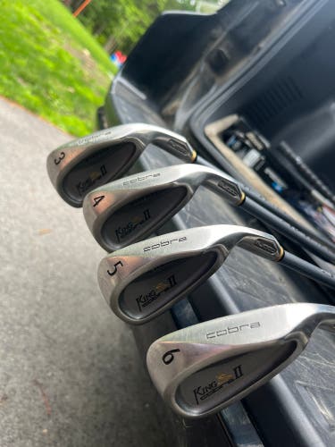 Men's Cobra King Cobra 2 Oversize (10 Clubs) #3 - #9, PW, GW, SW (Used)