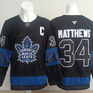 Men's Toronto Maple Leafs Auston Matthews 34 Jersey Size 52