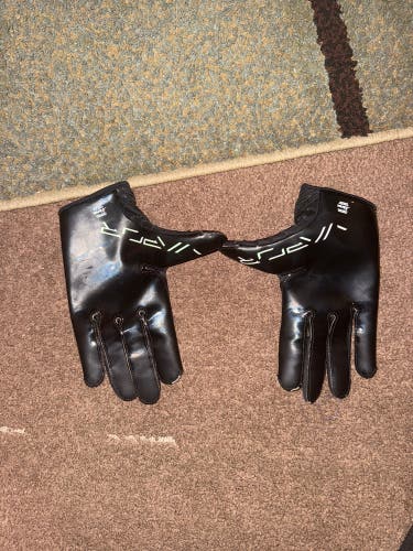Black Medium Adult Nike Vapor Jet Gloves (Used)