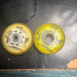 White and yellow wheelcomes|| 80MM ||