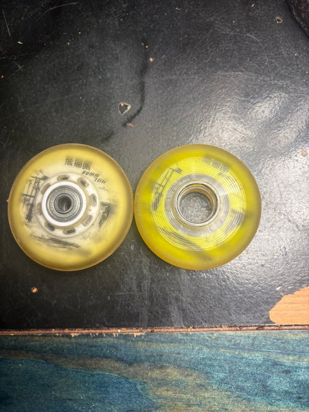 White and yellow wheelcomes|| 80MM ||