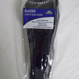 On Course Magna Hybrid Headcover (Black, Magnetic) Club Cover NEW