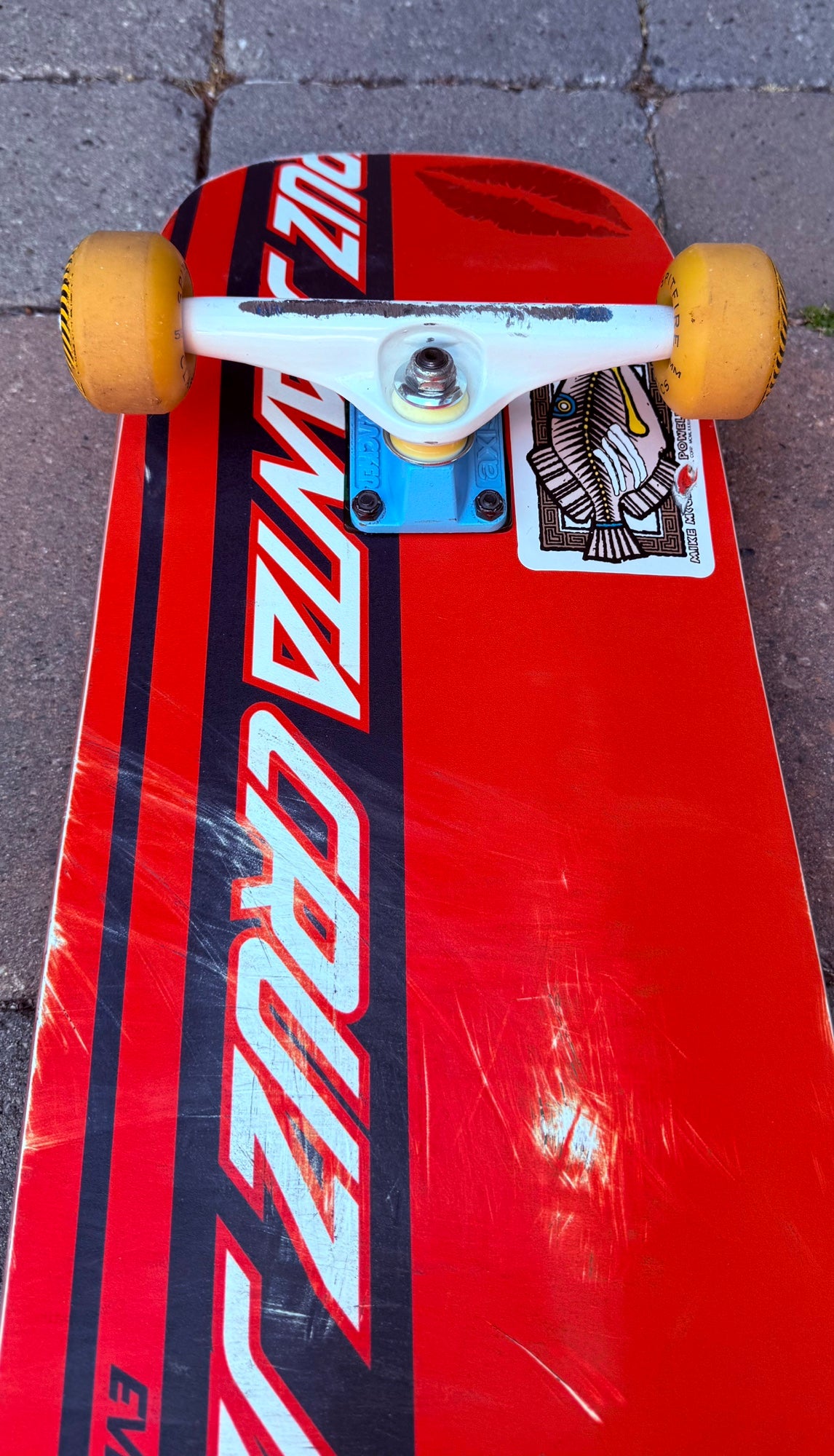 SANTA CRUZ SKATEBOARDS - ERIC DRESSEN “EYES” EVERSLICK