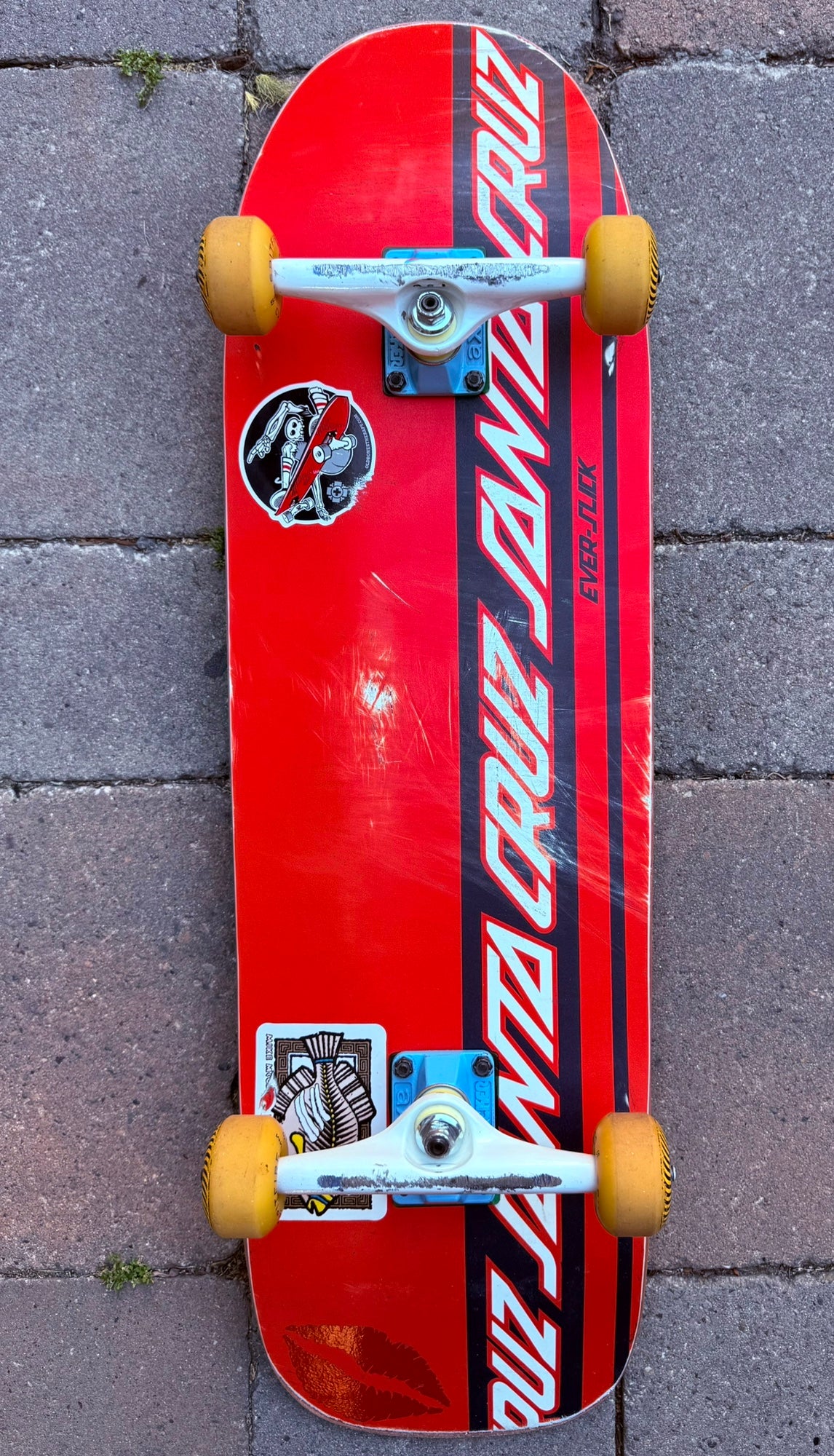 SANTA CRUZ SKATEBOARDS - ERIC DRESSEN “EYES” EVERSLICK