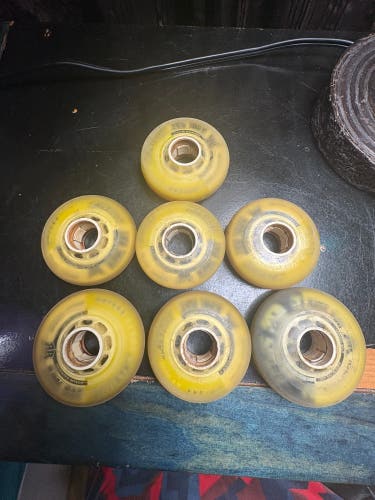 7 OG yellow and black rinkrat hornet splits.