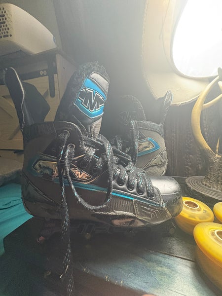 Mission Axiom T7 Hockey Skates Extra Wide Width  8