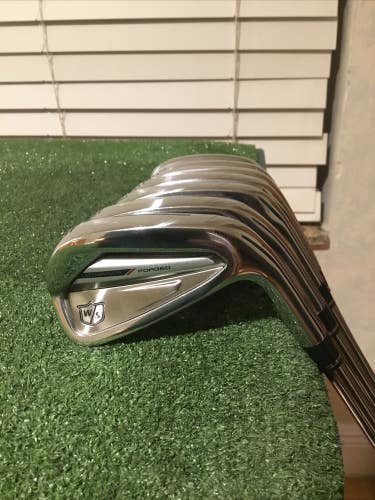 Wilson Staff DYNAPWR Forged Irons Set (5-PW-GW) Stiff KBS Tour Lite Steel Shafts