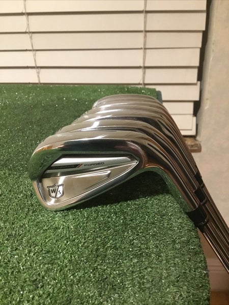 Wilson Staff DYNAPWR Forged Irons Set (5-PW-GW) Stiff KBS Tour Lite Steel Shafts