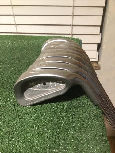 Ping Eye 2+ Plus Karsten Black Dot Irons Set (1-PW, No 3i) KT-M Steel Shafts