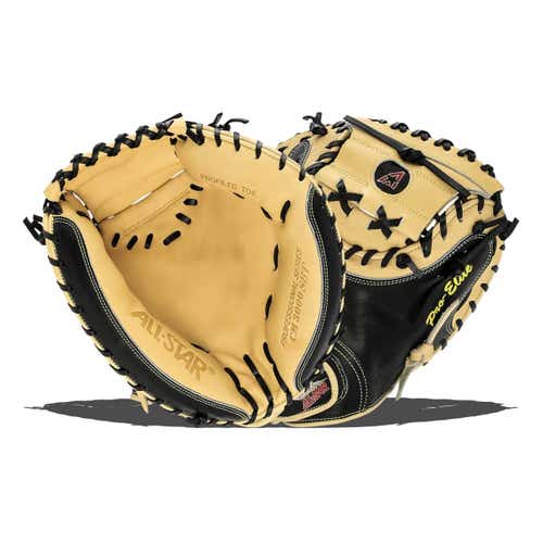 Used All Star CM3000SBT Catchers Mitt Right Hand Thrower - Fair Condition
