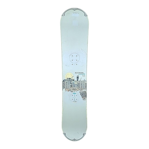 Rossignol Accelerator Blank Snowboard 126 cm Gray