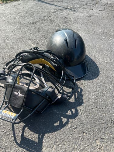 All star Catchers Mask w/ All star Helmet