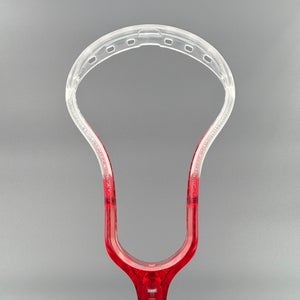 Clear-Red Fade N2O Lacrosse Head - Unstrung