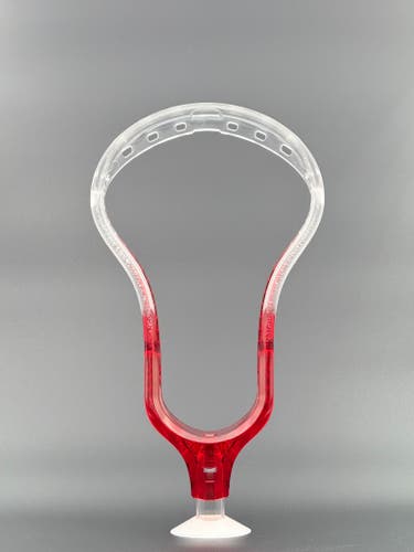 Clear-Red Fade N2O Lacrosse Head - Unstrung