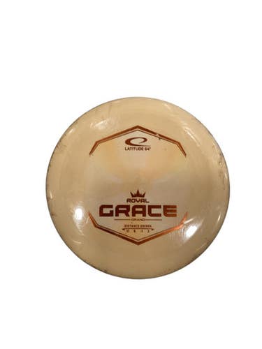 Used Latitude 64 ROYAL GRACE Disc Golf Driver Orange 11884-S000050537