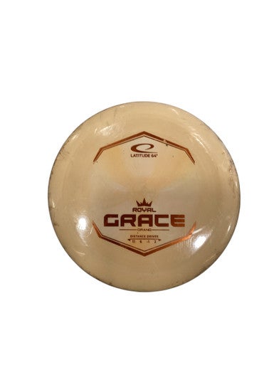Used Latitude 64 ROYAL GRACE Disc Golf Driver Orange 11884-S000050537