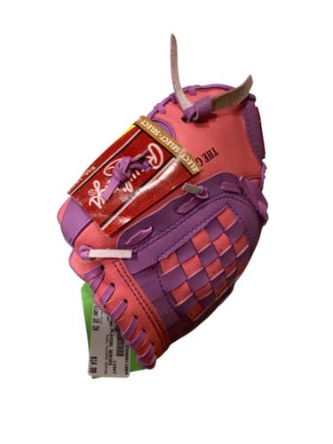 Used Rawlings PLAYERS SERIES BB/SB Glove T-ball Pink 10" 11884-S000050524