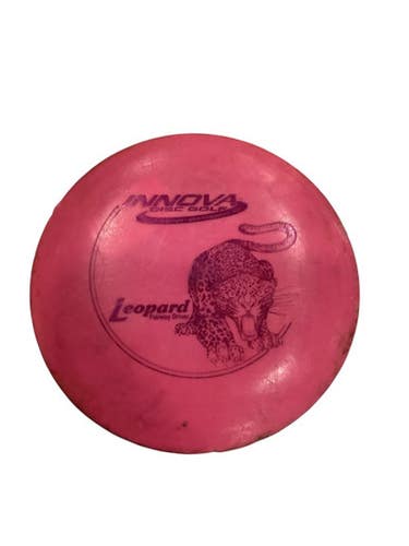 Used Innova LEOPARD Disc Golf Driver Pink 11884-S000050558