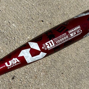 2023 DeMarini Voodoo One Alloy USABat Certified Bat (-11)  19 oz 30" (Used)