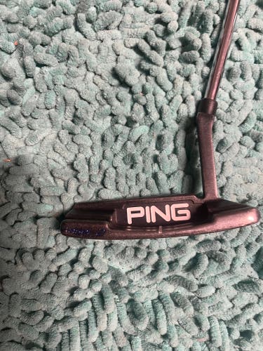 Black Men's Ping Blade Anser 2 Left Hand Putter Uniflex 35" (Used)