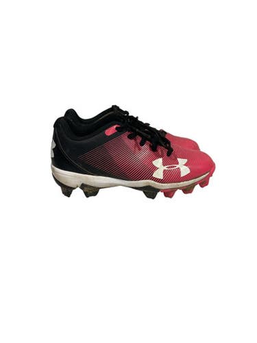 Used Under Armour BB CLEATS BB/SB Cleats Pink Youth 13.0 11847-S000028450