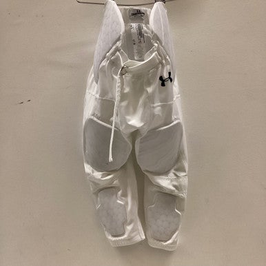 Used Under Armour Youth FB Integrated Pants White XL 11725-S000490048