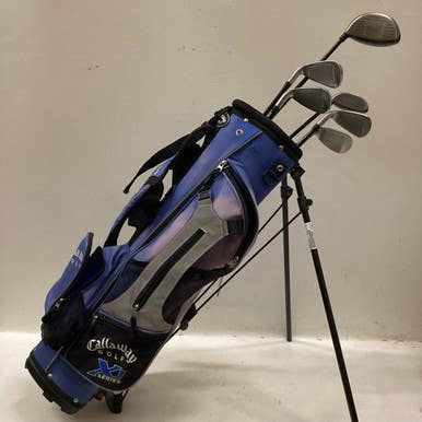 Used Callaway XJ SERIES 53-60 INCH Jr Package Set RH Navy Blue 7 Piece 11725-S000490023