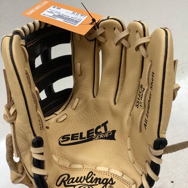 Used Rawlings SS12CB BB/SB Glove RH Throw Black And Tan 12" 11725-S000489962