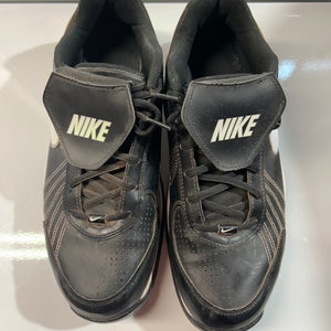 Black Men's Adult Size M 11.5 (W 12.5) Nike Shoes (Used)