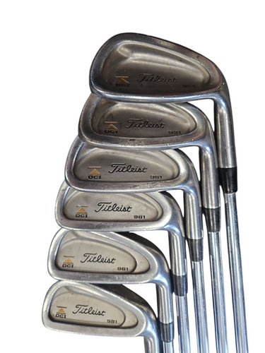 Used Titleist DCI 981 3-9 NO 6 Mens Package Set RH None 6 Piece 11850-S000021174