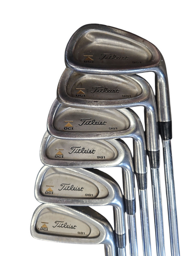 Used Titleist DCI 981 3-9 NO 6 Mens Package Set RH None 6 Piece 11850-S000021174