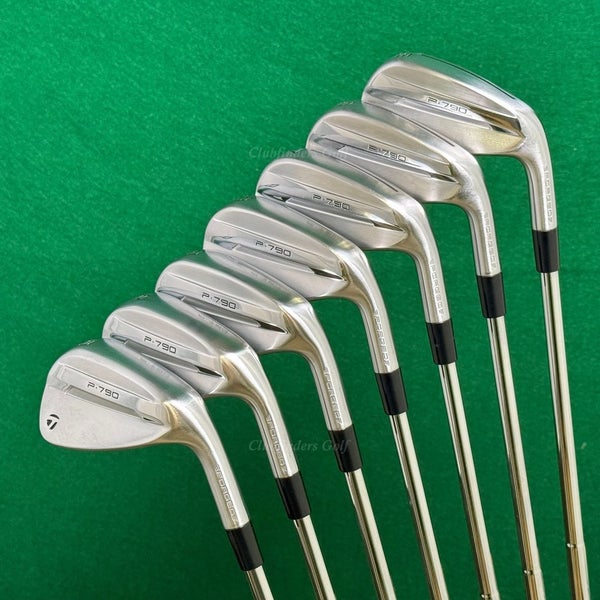 TaylorMade 2025 P-790 Forged 5-AW Iron Set Dynamic Gold 115 MID S300 Steel Stiff