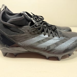 Size 13 Mens Adidas Adizero Impact Black Football Cleats Shoes