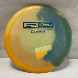 Used Innova CHAMPION F2 DRIVER Disc Golf Driver Yellow 11490-S000264562