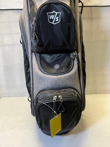 Used Wilson CART BAG Mens Cart Bag Grey 11490-S000264552