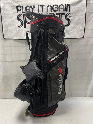 Used Founders Club GOLF LOCK 10 Mens Stand Bag Black 11490-S000264483