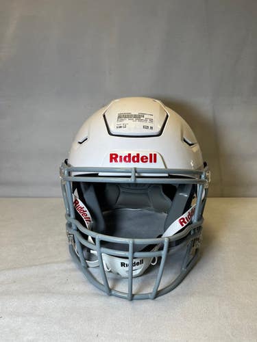 Used Riddell 2024 SPEEDFLEX YOUTH FB Helmet White LG 11490-S000264502