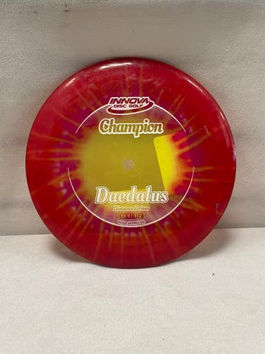 Used Innova CHAMPION DAEDALUS Disc Golf Driver Red 11490-S000264467