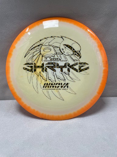Used Innova HALO STAR SHRYKE Disc Golf Driver Orange 11490-S000264459