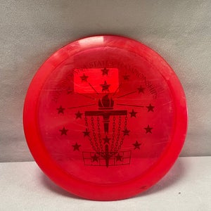 Used Discraft Z RAPTOR Disc Golf Driver Red 11490-S000264421