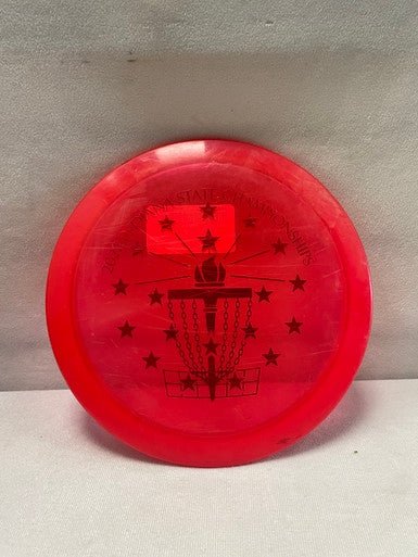 Used Discraft Z RAPTOR Disc Golf Driver Red 11490-S000264421