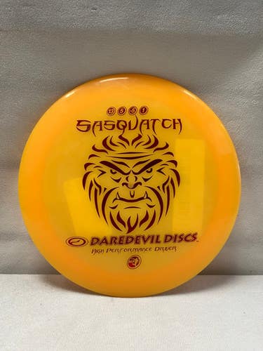 Used DAREDEVIL SASQUATCH Disc Golf Driver Yellow 11490-S000264415