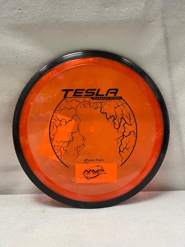 Used MVP PROTON TESLA Disc Golf Driver Orange 11490-S000264398