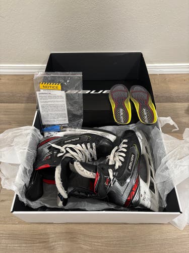 Pro Stock Bauer Vapor 2X Pro Skates Senior 7  1/4 CAA - Made in Canada
