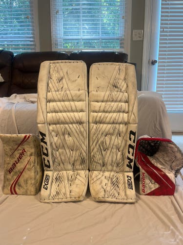 35"  CCM Regular Goalie Full Set (Used)