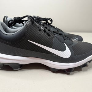 Size 14 Men’s Nike Force Trout 9 Pro MCS Black White Baseball Cleats